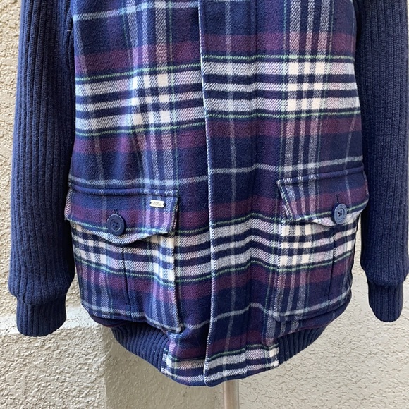 Vintage multicolored E.Lands Kids wool winter jacket - Picture 13 of 16